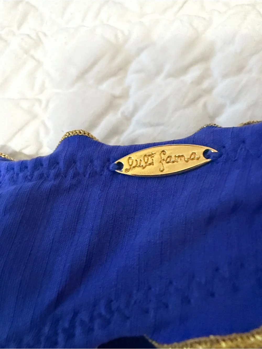 Luli Fama cobalt blue